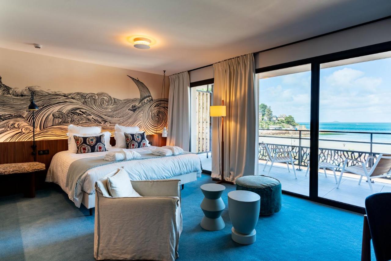 Hotel Roz Marine Thalasso Resort Perros-Guirec Bagian luar foto