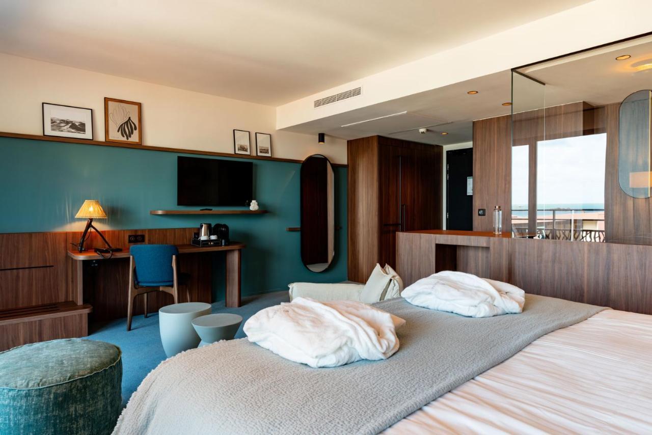 Hotel Roz Marine Thalasso Resort Perros-Guirec Bagian luar foto