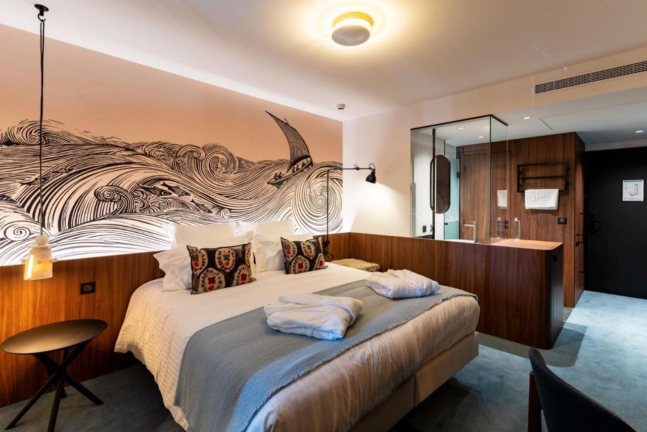 Hotel Roz Marine Thalasso Resort Perros-Guirec Bagian luar foto