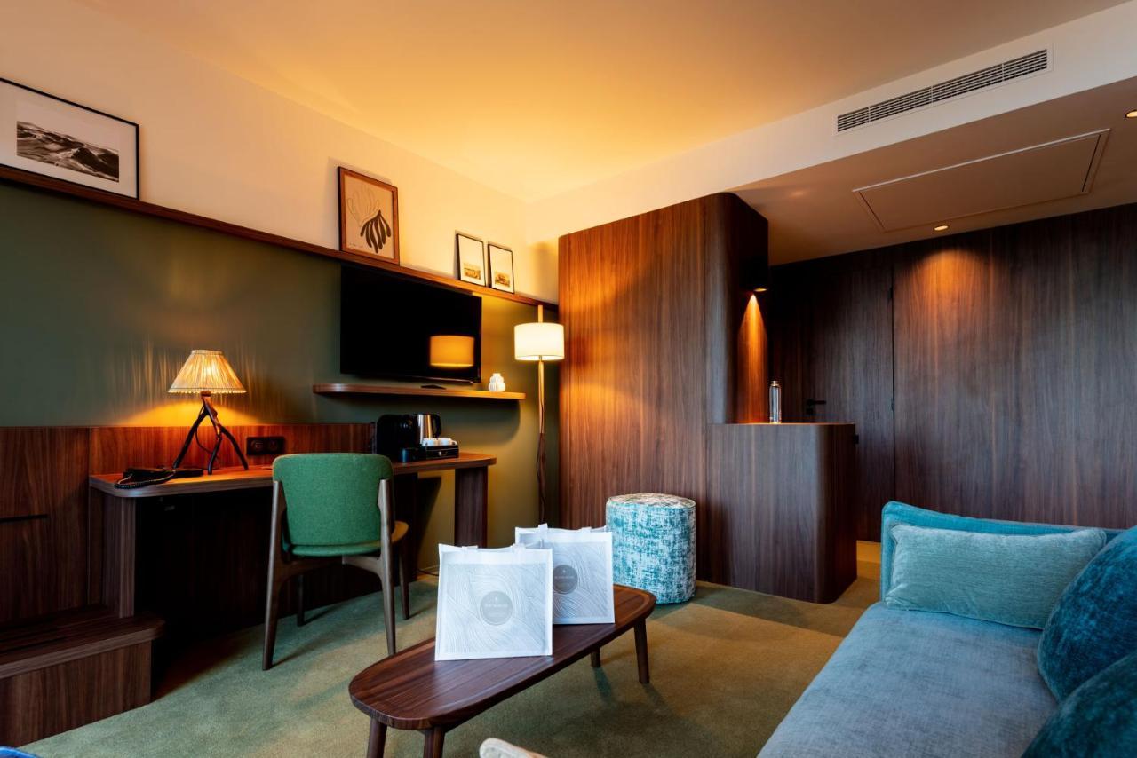 Hotel Roz Marine Thalasso Resort Perros-Guirec Bagian luar foto