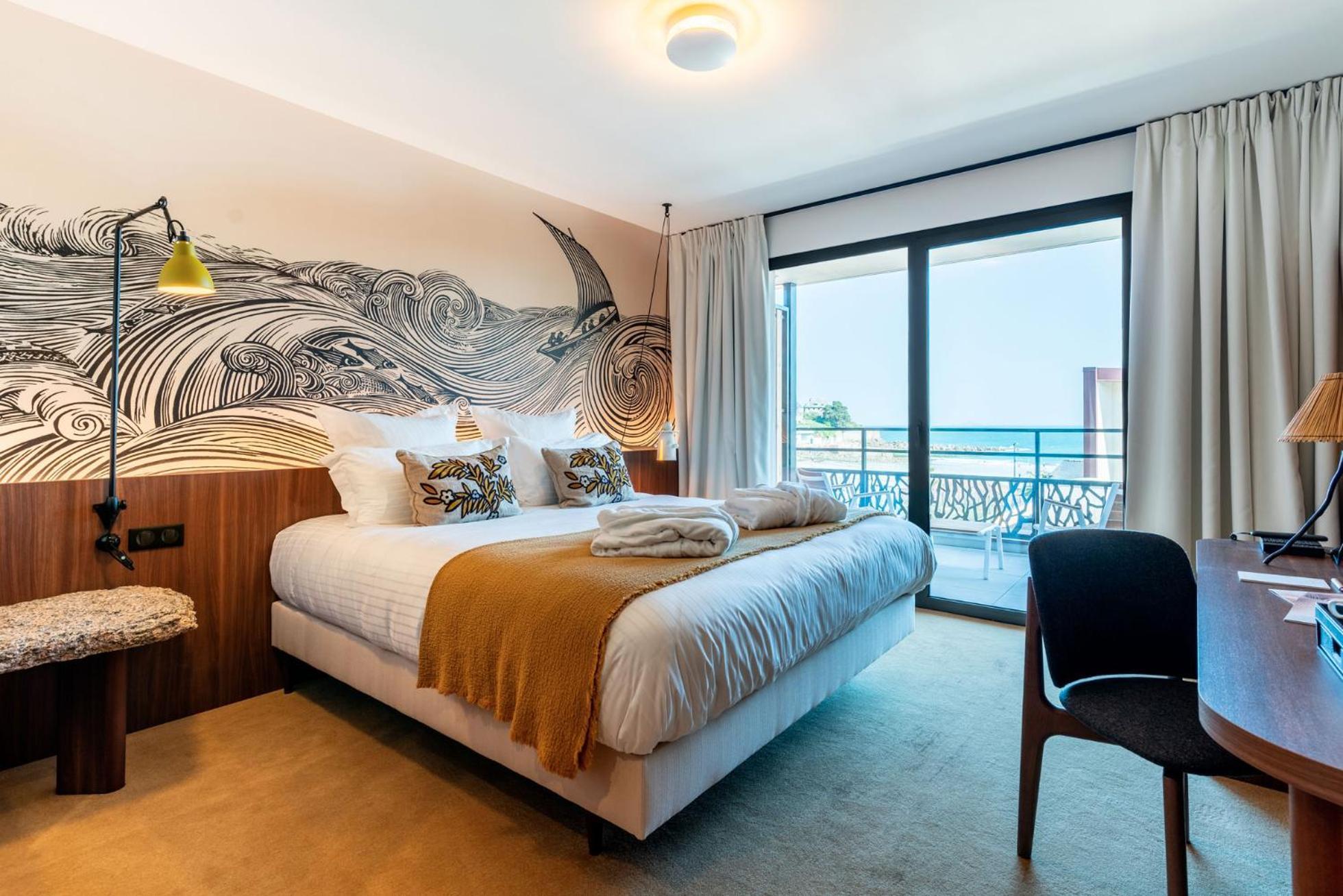 Hotel Roz Marine Thalasso Resort Perros-Guirec Bagian luar foto