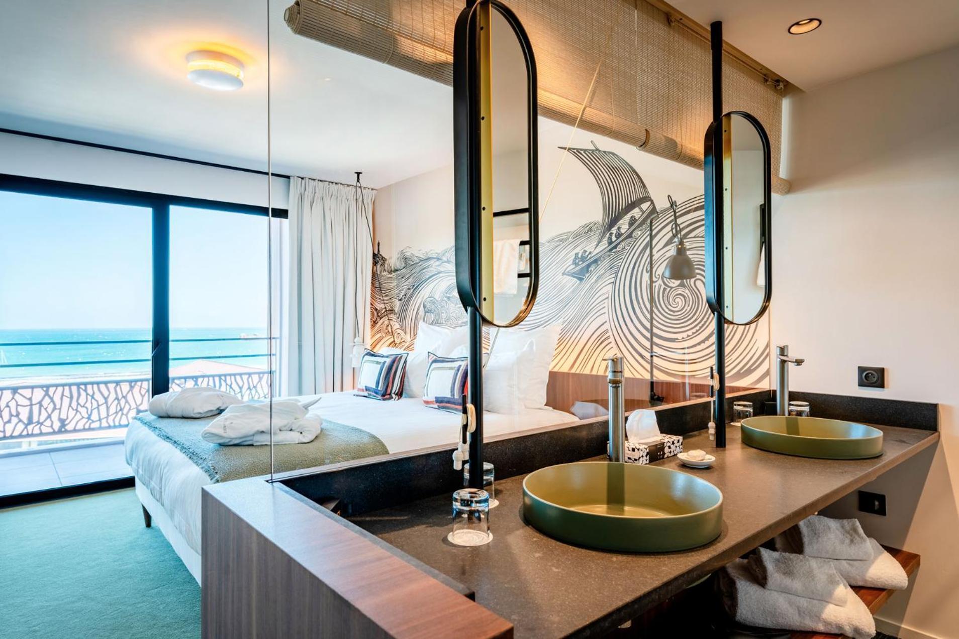 Hotel Roz Marine Thalasso Resort Perros-Guirec Bagian luar foto